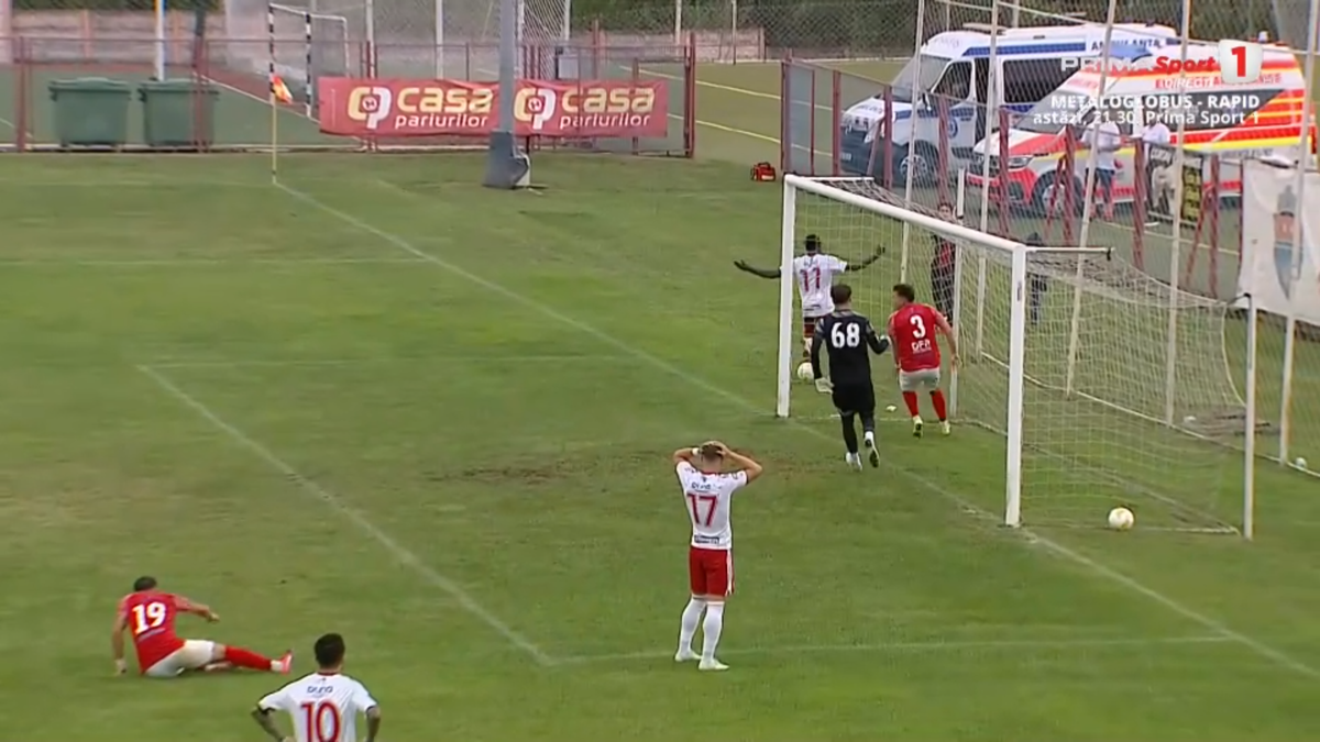 Ratarea lui Ivan, „copiată” în Liga 2! » N-a nimerit poarta goală de la câțiva metri!