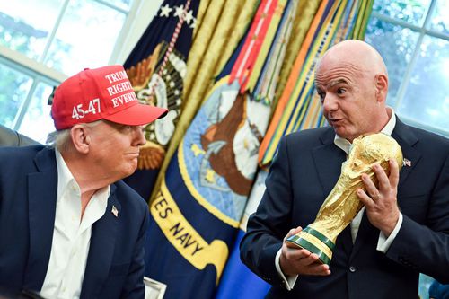 Donald Trump și Gianni Infantino, președinții SUA și FIFA / Foto: Imago