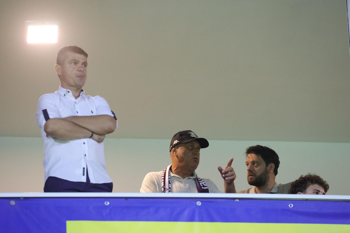 Surpriză! Dan Șucu a împărțit loja cu Gigi Corsicanu' la Metaloglobus - Rapid