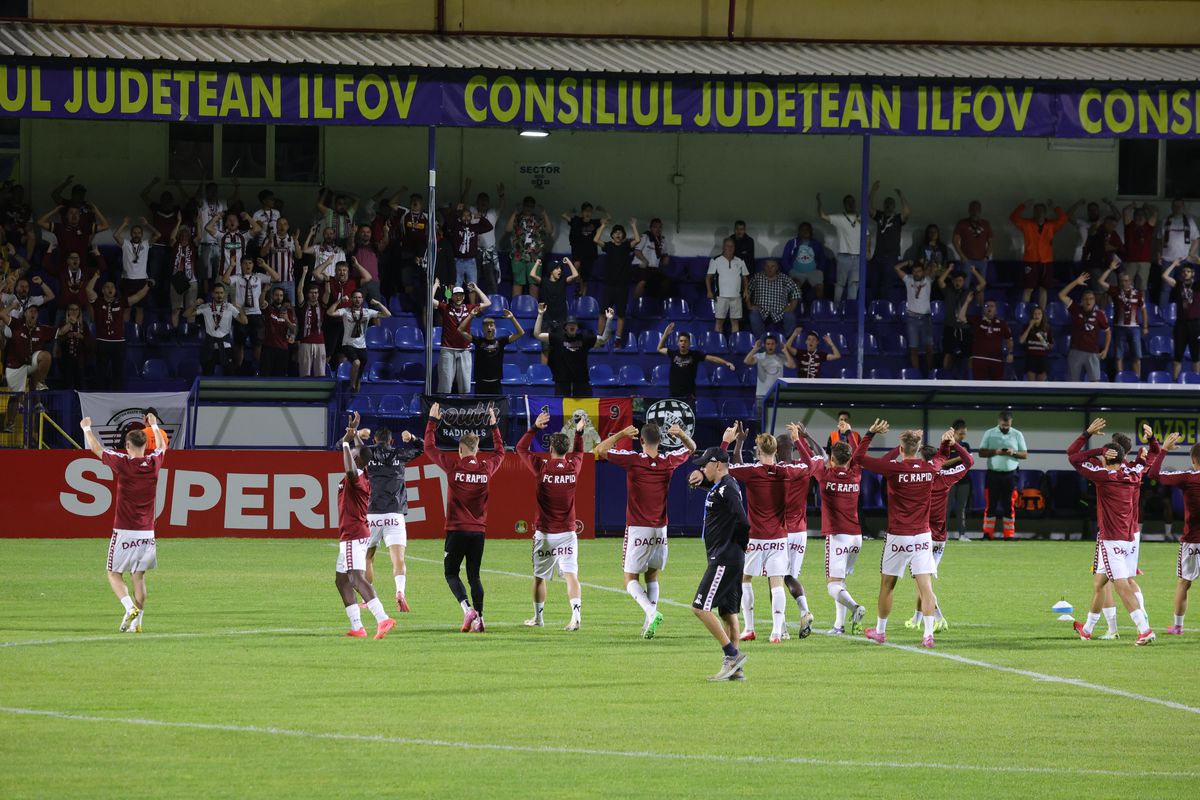 Metaloglobus - Rapid, imagini dinaintea partidei