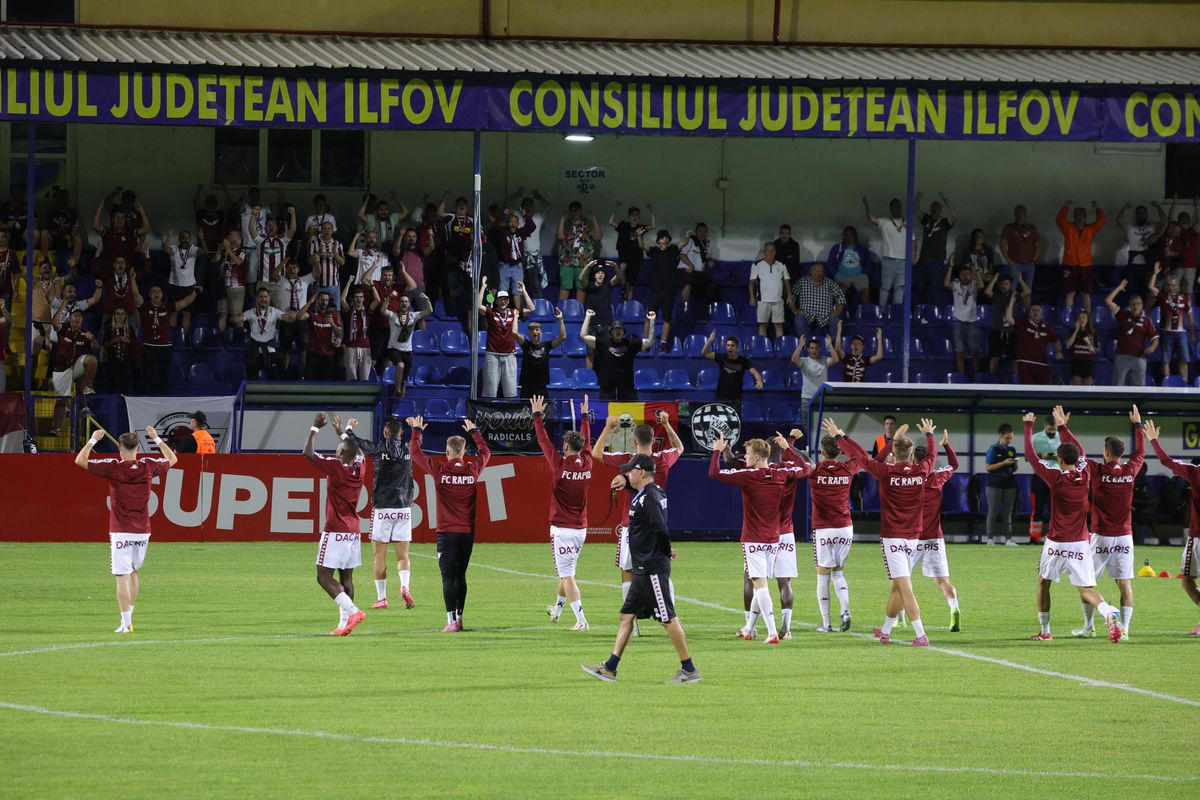 Rapid se impune greu cu Metaloglobus, iar giuleștenii se apropie la un singur punct de Universitatea Craiova