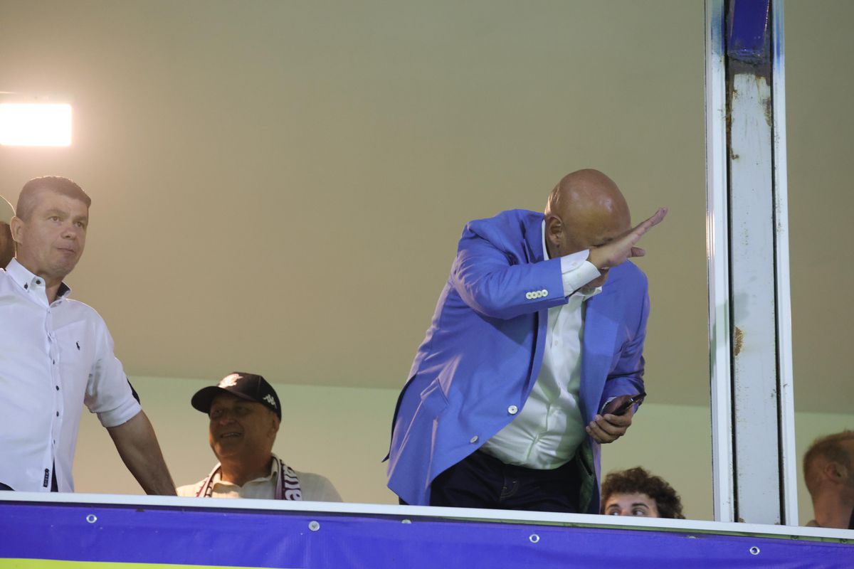 Surpriză! Dan Șucu a împărțit loja cu Gigi Corsicanu' la Metaloglobus - Rapid