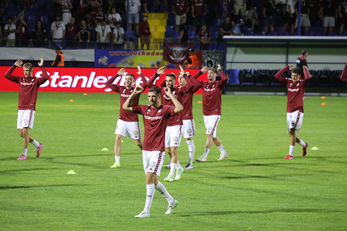 Metaloglobus - Rapid, imagini dinaintea partidei