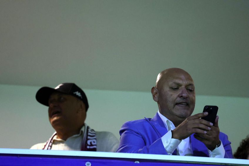 Surpriză! Dan Șucu a împărțit loja cu Gigi Corsicanu' la Metaloglobus - Rapid