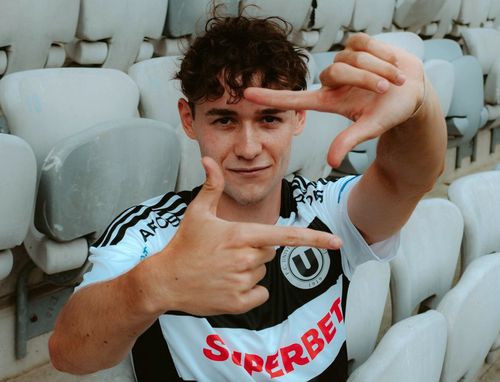 Tobias Horn a semnat cu U Cluj / foto: Facebook