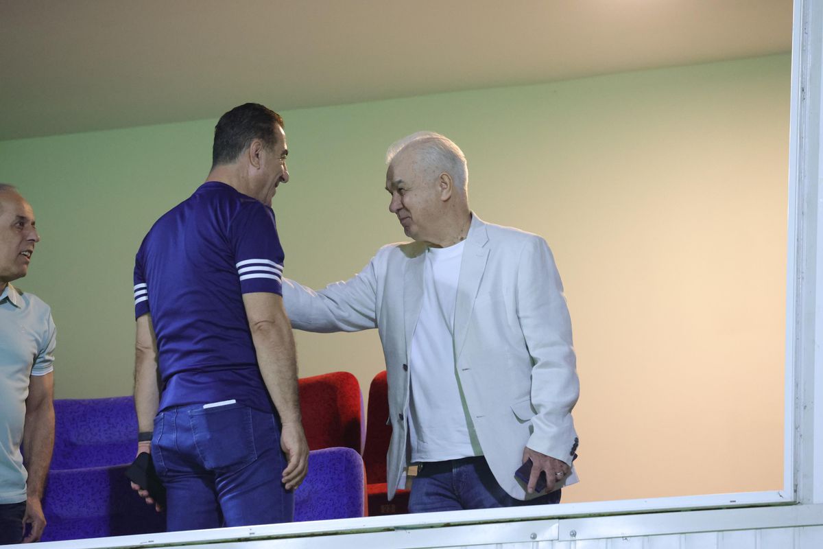 Surpriză! Dan Șucu a împărțit loja cu Gigi Corsicanu' la Metaloglobus - Rapid