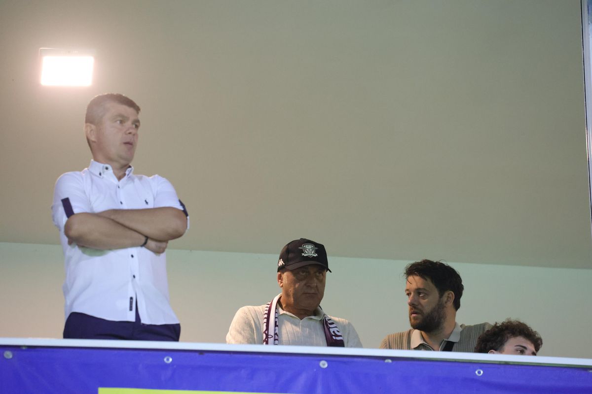 Metaloglobus - Rapid, „ploaie” de personalități la partidă, în frunte cu Dan Șucu