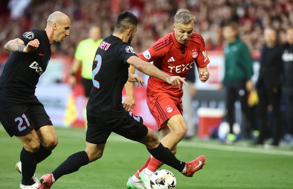 Singurul fotbalist criticat de Gigi Becali, după Aberdeen - FCSB: „Parcă vine din Divizia B”