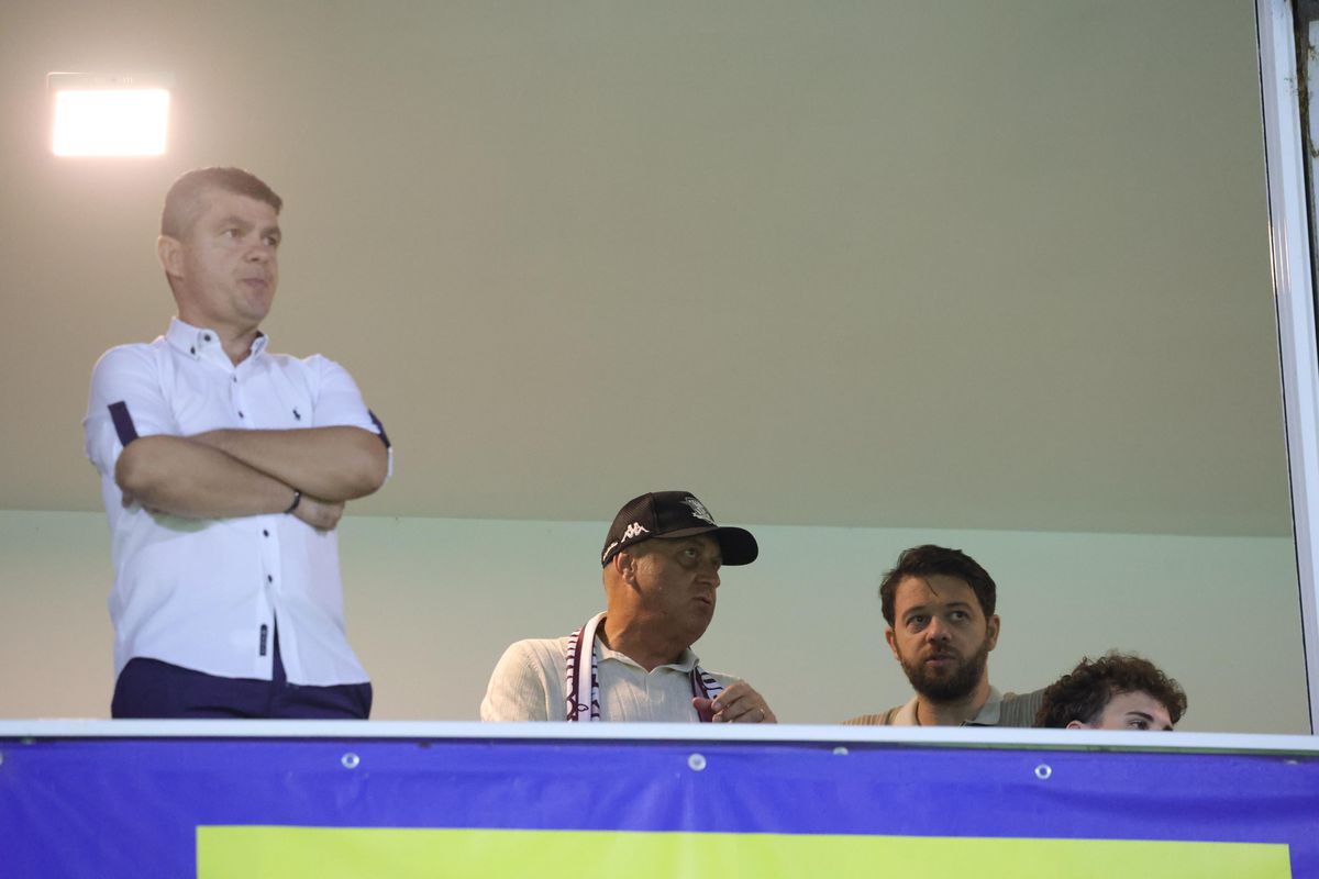 Surpriză! Dan Șucu a împărțit loja cu Gigi Corsicanu' la Metaloglobus - Rapid