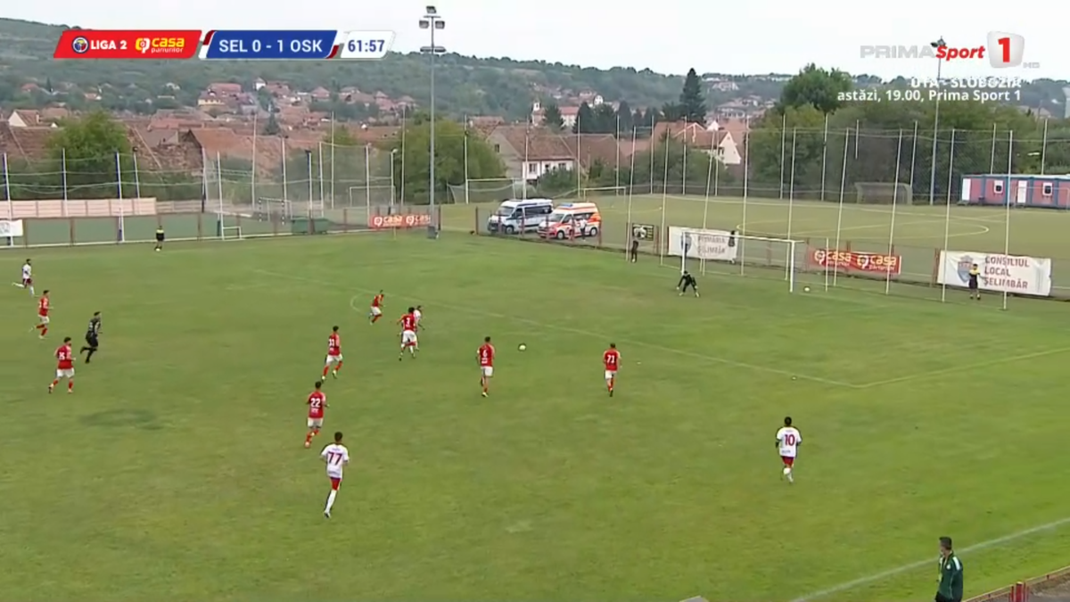 Ratarea lui Ivan, „copiată” în Liga 2! » N-a nimerit poarta goală de la câțiva metri!