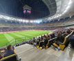 FCSB - CFR CLUJ // FOTO Faza serii pe stadion: ce scria pe o pânză afișată în mijlocul fanilor roș-albaștri :D