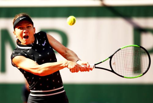 Simona Halep, anul trecut la Roland Garros, turneul de Grand Slam la care se simte cel mai bine, foto: Guliver/gettyimages