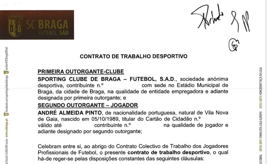Contractul lui Andre Pinto cu Braga 5 scouteri din La Liga l-au analizat pe noul fotbalist de la Dinamo » Raportul care i-a sabotat transferul: „Nu l-aș lua”