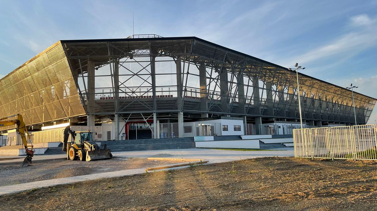 15 imagini spectaculoase cu noul stadion din Liga 1 » Când va fi inaugurat: data și adversarul