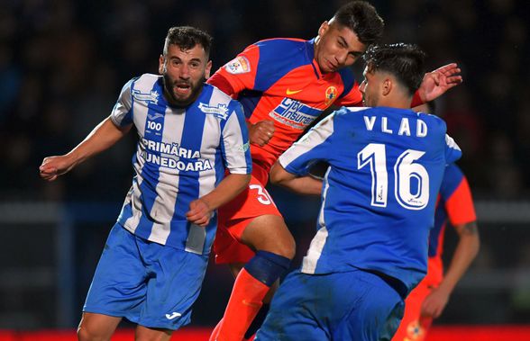 CS Hunedoara - FCSB 3-5. Thriller! Edi Iordănescu, aproape de un dezastru cu „Gașca Nebună” din Hunedoara