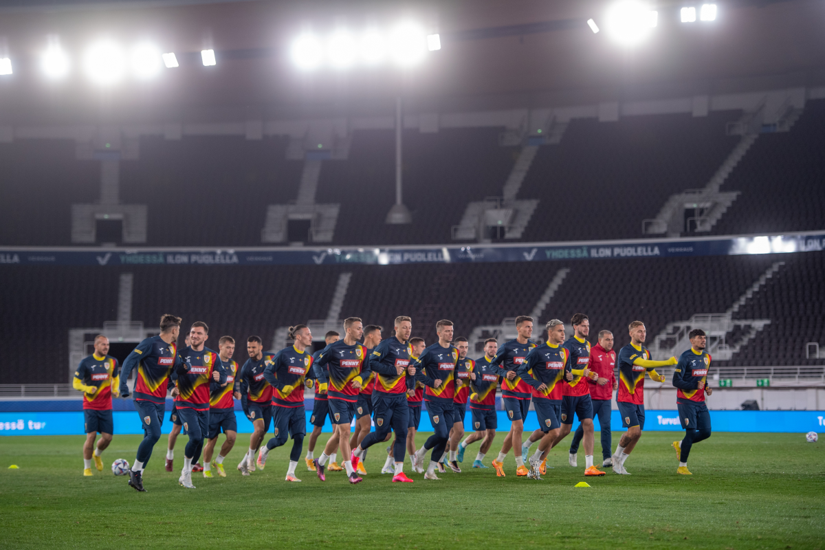 FOTO Antrenamentul României în Finlanda 22.09.2022