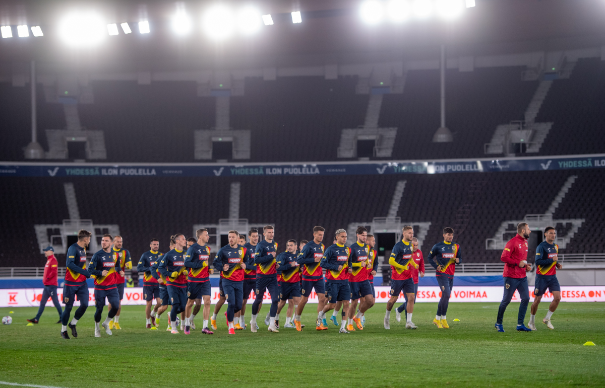 FOTO Antrenamentul României în Finlanda 22.09.2022