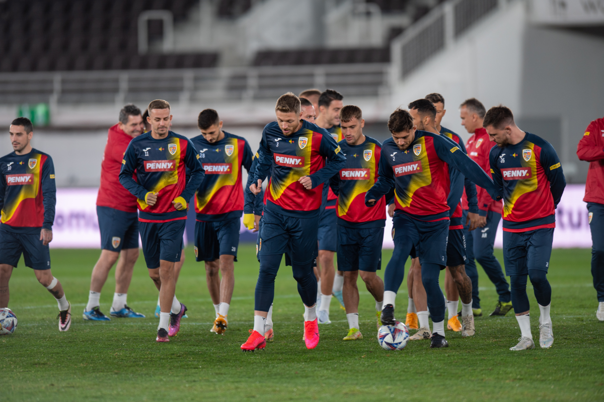 FOTO Antrenamentul României în Finlanda 22.09.2022