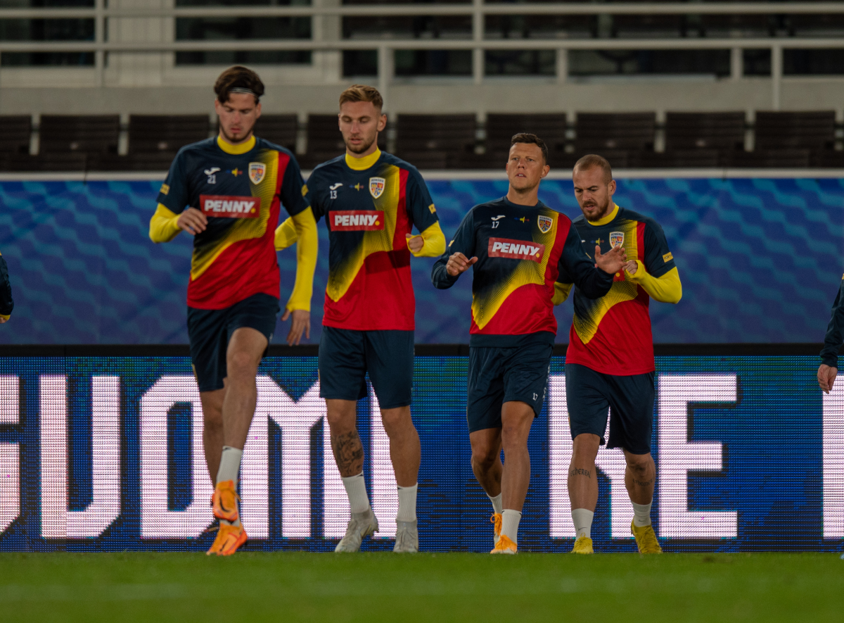 FOTO Antrenamentul României în Finlanda 22.09.2022