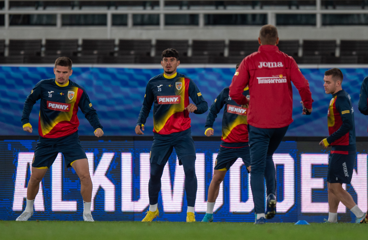 FOTO Antrenamentul României în Finlanda 22.09.2022