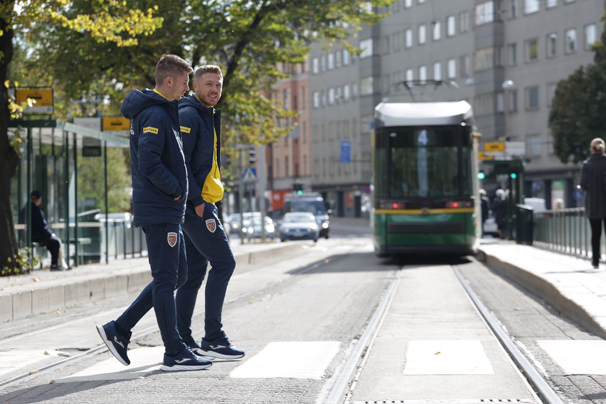 „Tricolorii”, plimbare înainte de Finlanda - România // foto: frf.ro