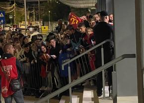 Zarvă la Sibiu după Hermannstadt - FCSB! Jucătorii vicecampioanei, superstaruri printre fanii din Ardeal: Coman și Compagno, preferații puștilor