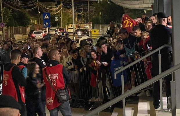 Zarvă la Sibiu după Hermannstadt - FCSB! Jucătorii vicecampioanei, superstaruri printre fanii din Ardeal: Coman și Compagno, preferații puștilor