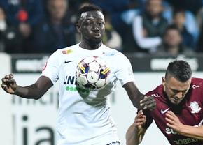 Baba Alhassan a jucat aseară împotriva lui Dawa și sare în apărarea stelistului: „FCSB nu lua puncte fără el, rasismul nu trebuie să existe!”