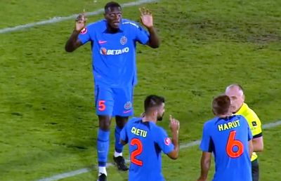 Sorin Cârțu râde de Joyskim Dawa: „Am văzut și la primul gol. A fost cel mai bun de la Hermannstadt!”