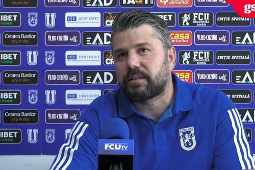 Florin Drăgan (43 de ani), „principalul” lui FCU Craiova la eșecul 0-2 cu Oțelul, admite că a greșit schimbările și își asumă vina pentru rezultat.