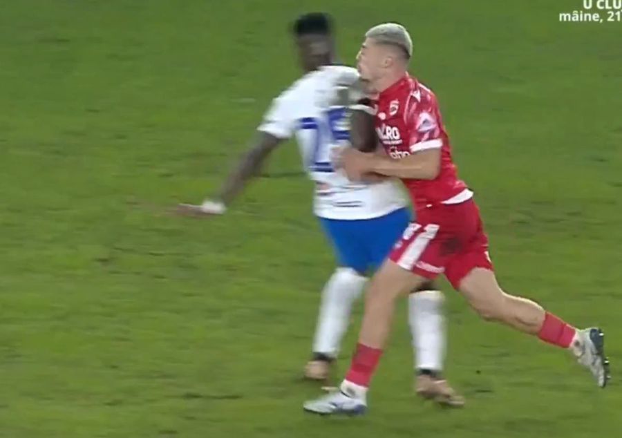 FOTO: Captură TV @Prima Sport 1 Farul, echipa cu Vînă pe orezăria de pe „Arcul de Triumf” » Încă un eșec la ZERO pentru Dinamo! Clasamentul ACUM