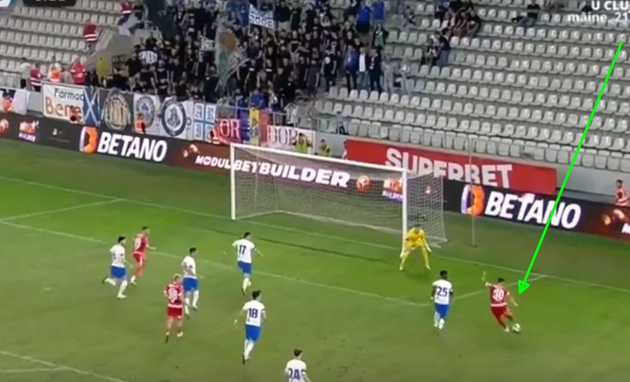FOTO: Captură TV @Digi Sport 1 Farul, echipa cu Vînă pe orezăria de pe „Arcul de Triumf” » Încă un eșec la ZERO pentru Dinamo! Clasamentul ACUM