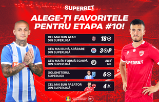 Ce mai reușesc vedetele SuperLigii? Vezi Oferta Superbet și alege inspirat!