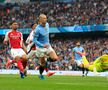 Erling Haaland, gol în City - Arsenal/ foto Imago Images