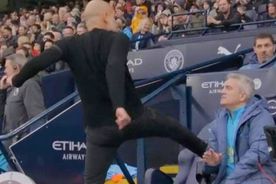 Pep Guardiola, gest violent pe bancă în Manchester City - Arsenal » Primă repriză de coșmar pentru spaniol