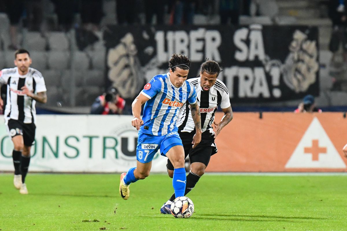 U Cluj - Universitatea Craiova 1-1 » Gâlcă l-a neutralizat pe Sabău cu o remiză, dar ardelenii păstrează fotoliul din frunte