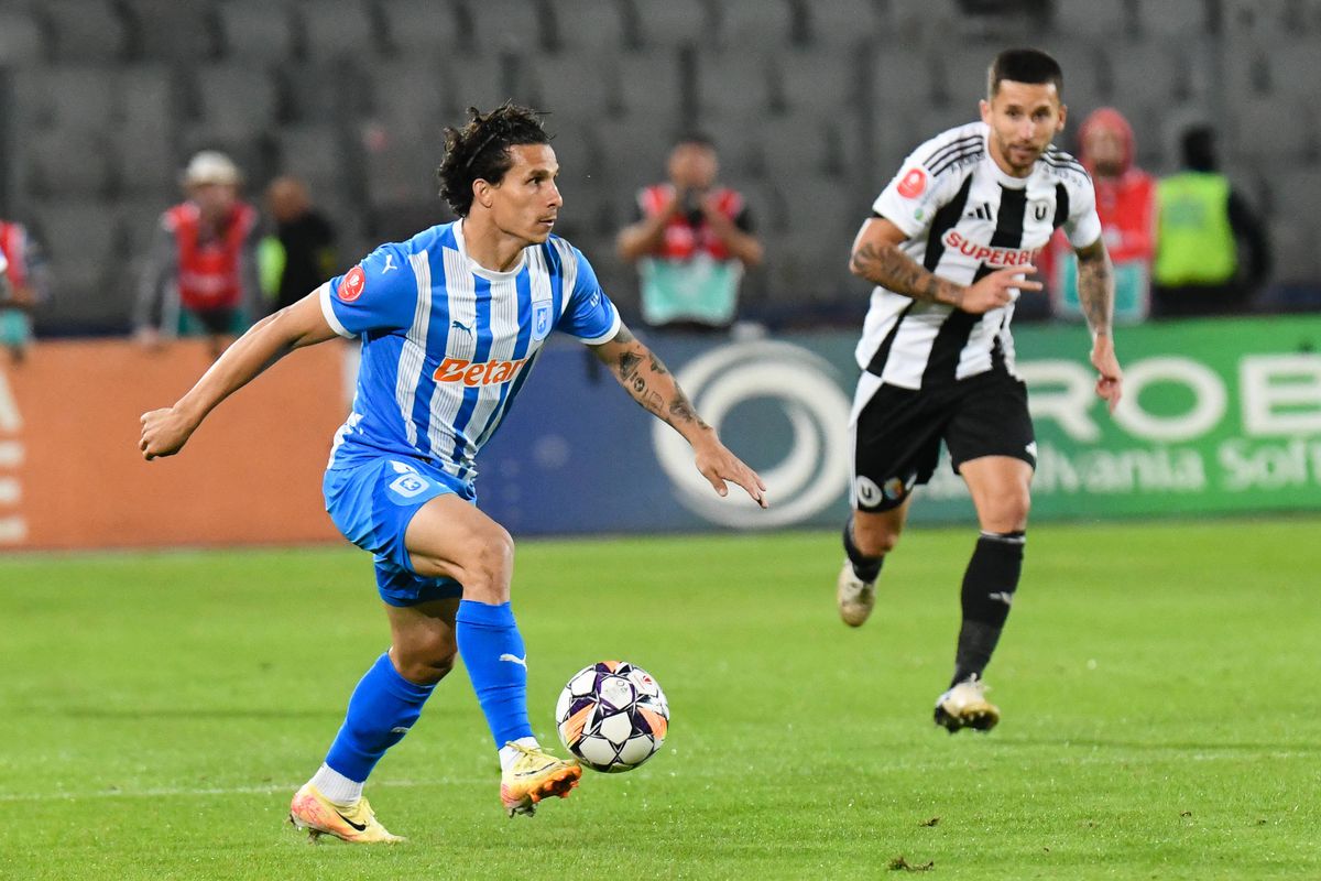 U Cluj - Universitatea Craiova 1-1 » Gâlcă l-a neutralizat pe Sabău cu o remiză, dar ardelenii păstrează fotoliul din frunte