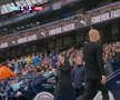 Pep Guardiola, gest violent pe bancă în Manchester City - Arsenal » Primă repriză de coșmar pentru spaniol