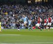 Erling Haaland, gol în City - Arsenal/ foto Imago Images