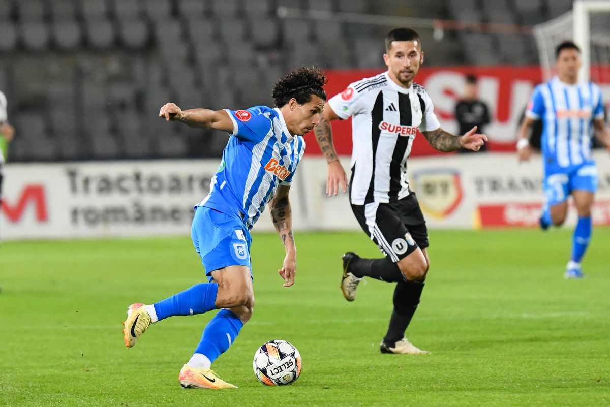 U Cluj - Universitatea Craiova 1-1 » Gâlcă l-a neutralizat pe Sabău cu o remiză, dar ardelenii păstrează fotoliul din frunte