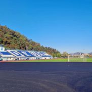 Pista de atletism din Deva e în lucru de patru ani! / FOTO: Gazeta Sporturilor