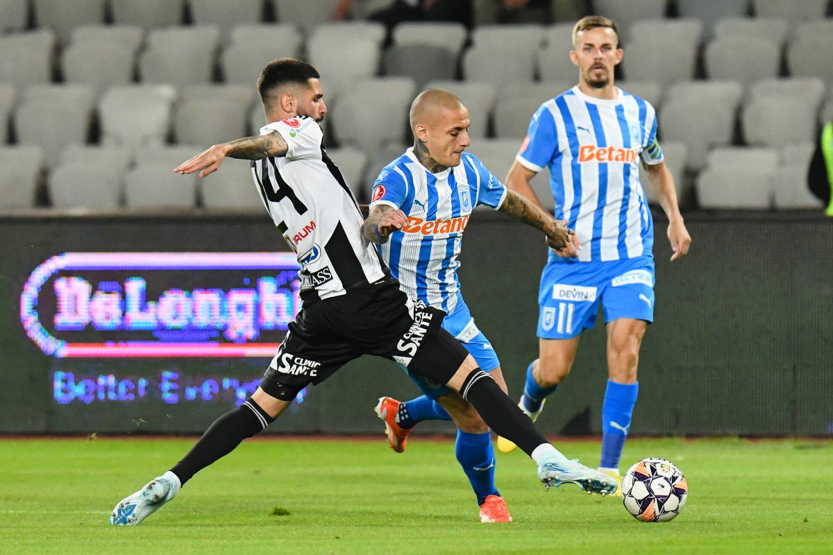 U Cluj - Universitatea Craiova 1-1 » Gâlcă l-a neutralizat pe Sabău cu o remiză, dar ardelenii păstrează fotoliul din frunte