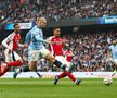 Erling Haaland, gol în City - Arsenal/ foto Imago Images