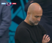 Pep Guardiola, gest violent pe bancă în Manchester City - Arsenal » Primă repriză de coșmar pentru spaniol