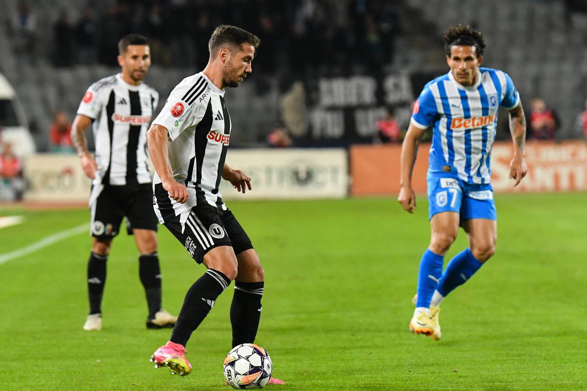 U Cluj - Universitatea Craiova 1-1 » Gâlcă l-a neutralizat pe Sabău cu o remiză, dar ardelenii păstrează fotoliul din frunte