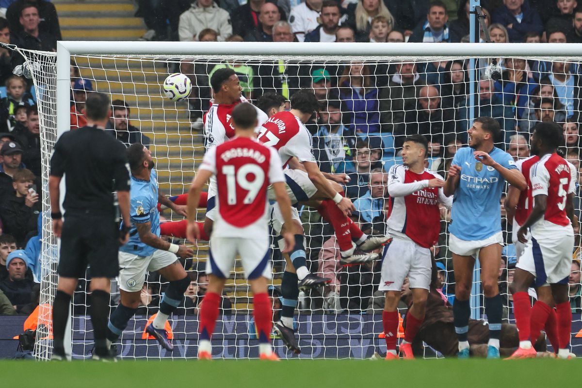 Golul lui Gabriel în Manchester City - Arsenal