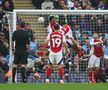 Golul lui Gabriel în Manchester City - Arsenal/ foto Imago Images