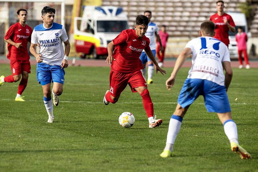 Dinamo a învins-o pe ACS Oltul Curtișoara // sursă foto: Mihai Neacșu / CS Dinamo București