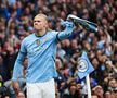 Erling Haaland, gol în City - Arsenal/ foto Imago Images