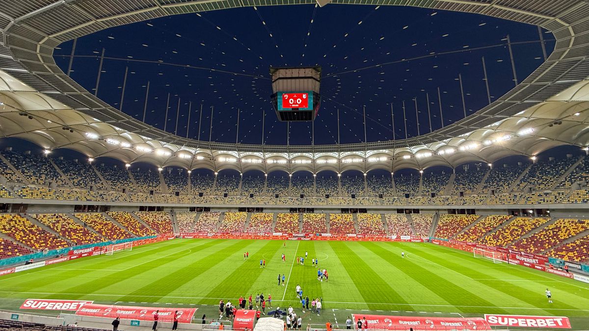 Dinamo - Farul, imagini înaintea partidei de pe Arena Națională